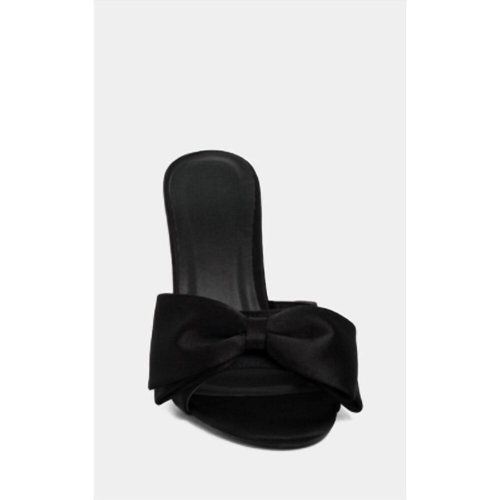 NEW DYEABLES women's bonnie evening heel in black
